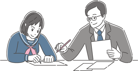 個別指導イラスト
