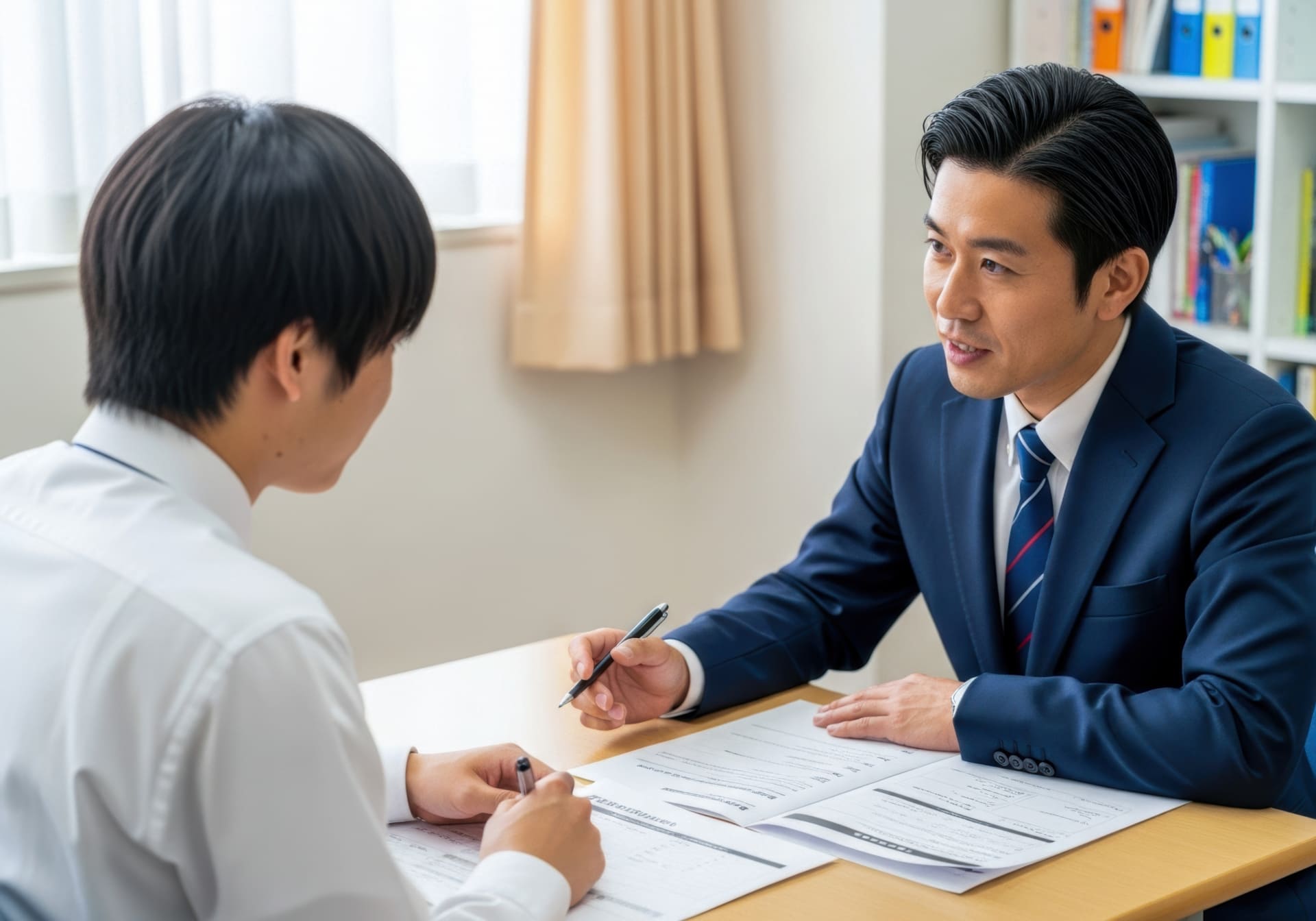 学校推薦型選抜対策 指導の様子